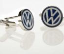 VW Cufflinks - Blue and White VW Roundel